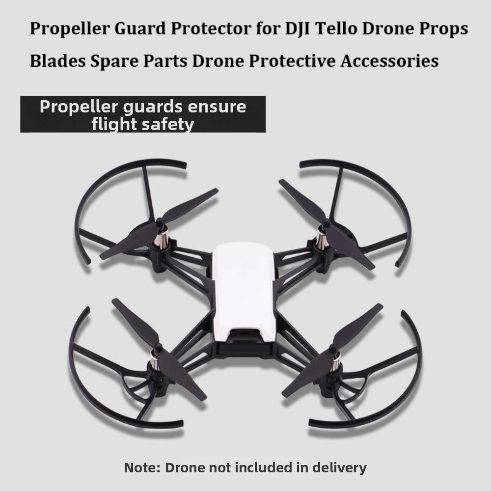 Drone Propeller Guard - Novo Protetor de Hélice Preto de