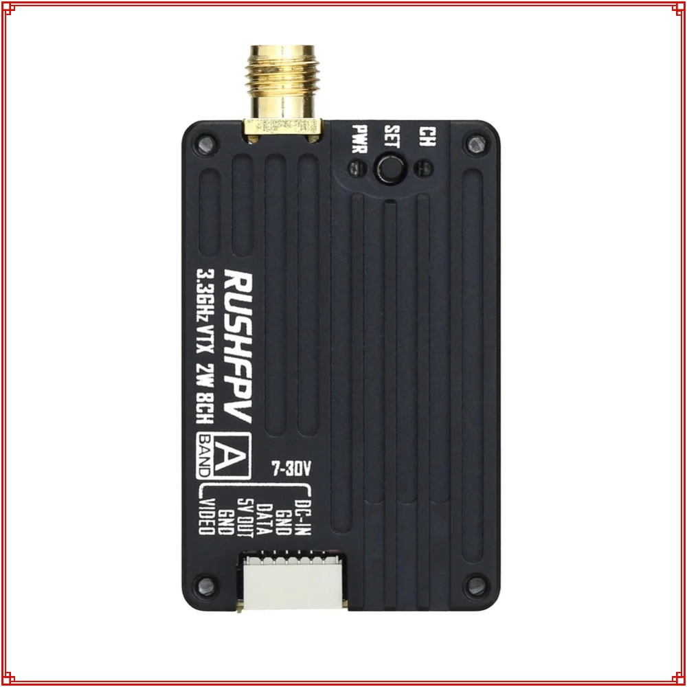 Novo Transmissor RUSHFPV 3.3G  - Drone Transmitter avaliação e preço