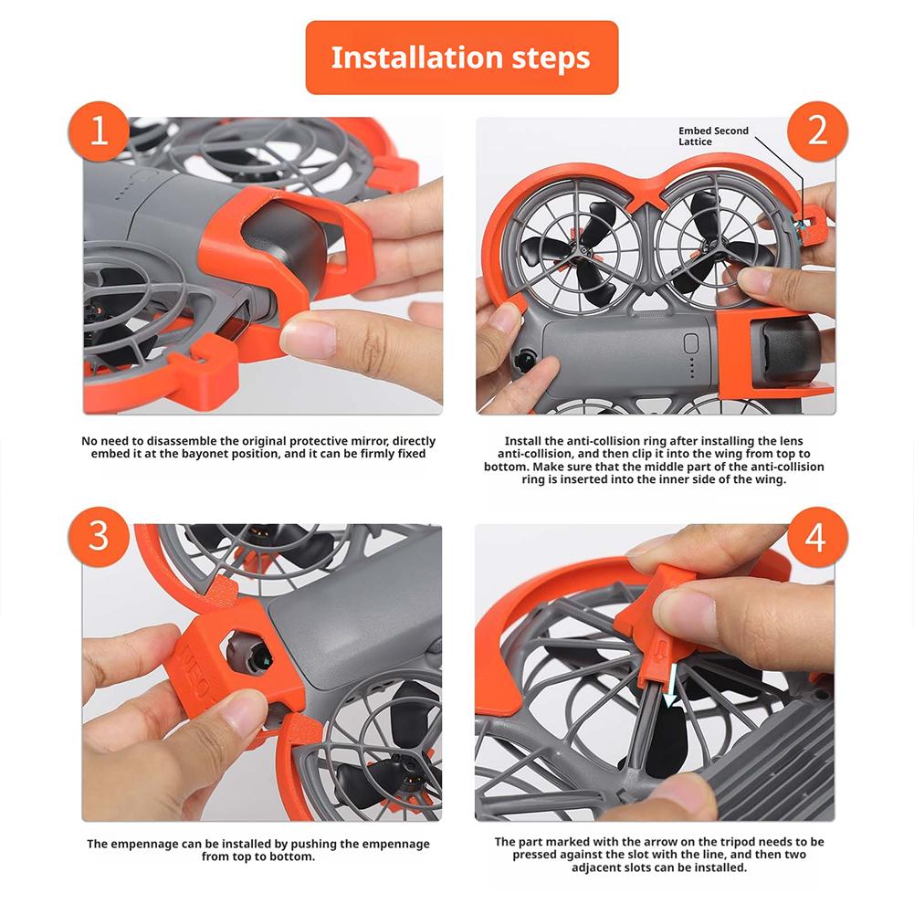 Capa de proteção de lâmina ane - Drone Propeller Guard avaliação e preço