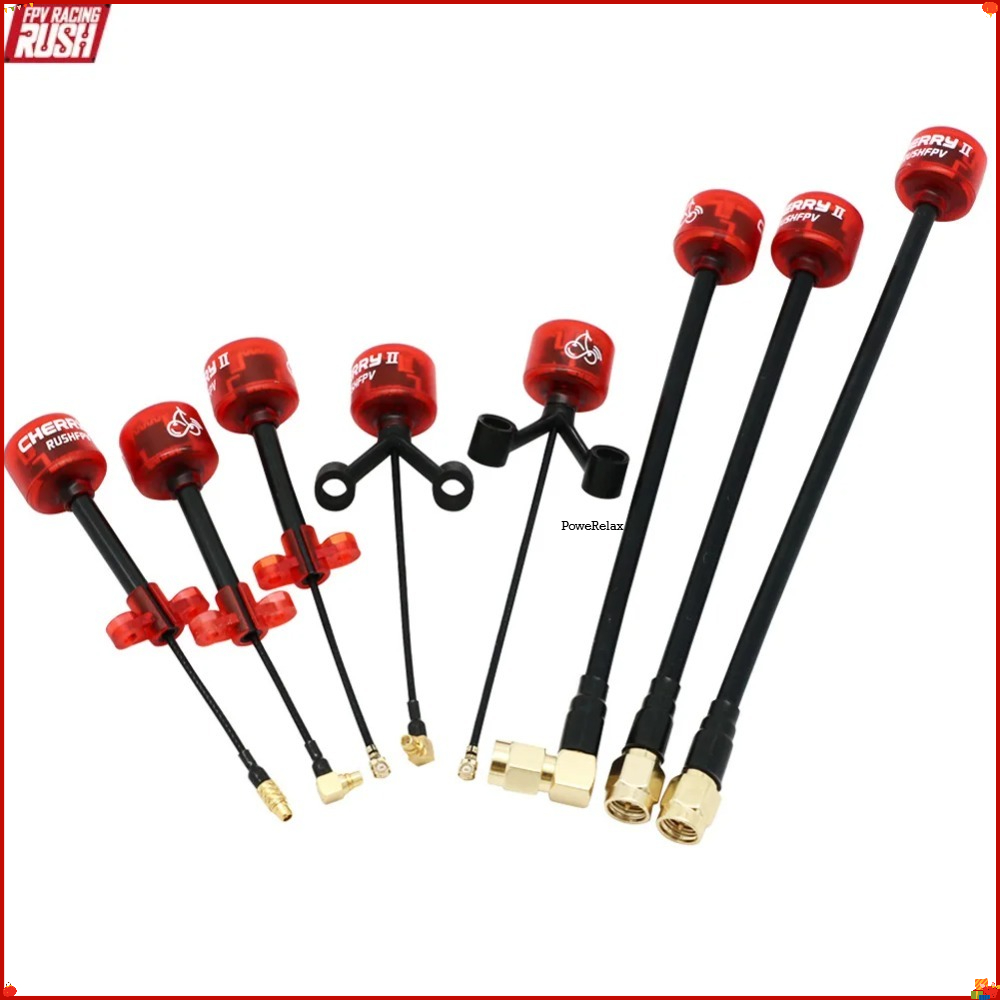 Antena FPV RUSHFPV Cherry/Ante - Drone Frame avaliação e preço