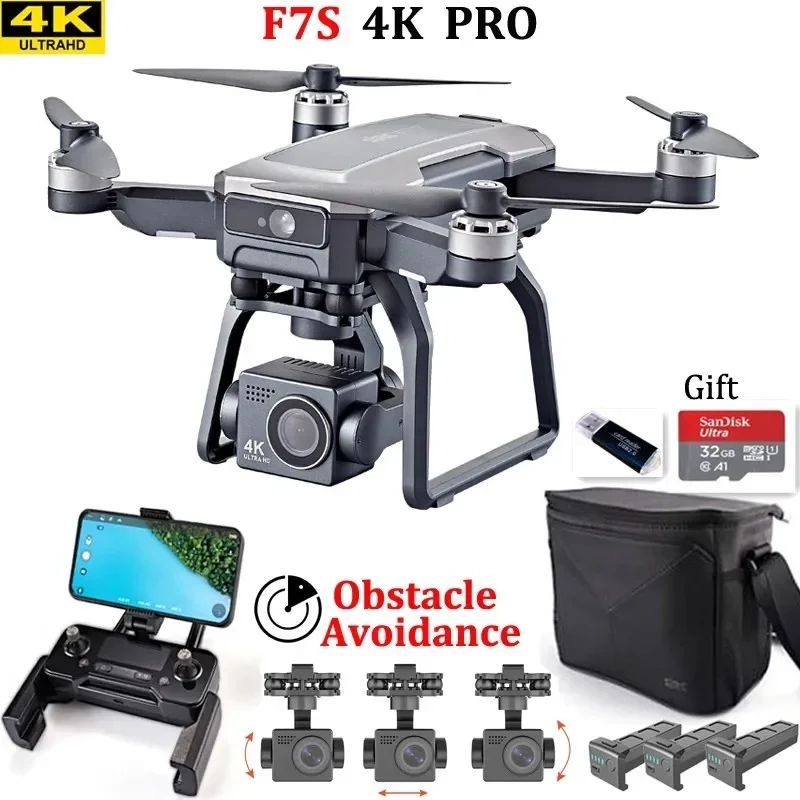 SJRC F7s 4K PRO Drone 4K para  - Drone Gps Mount avaliação e preço