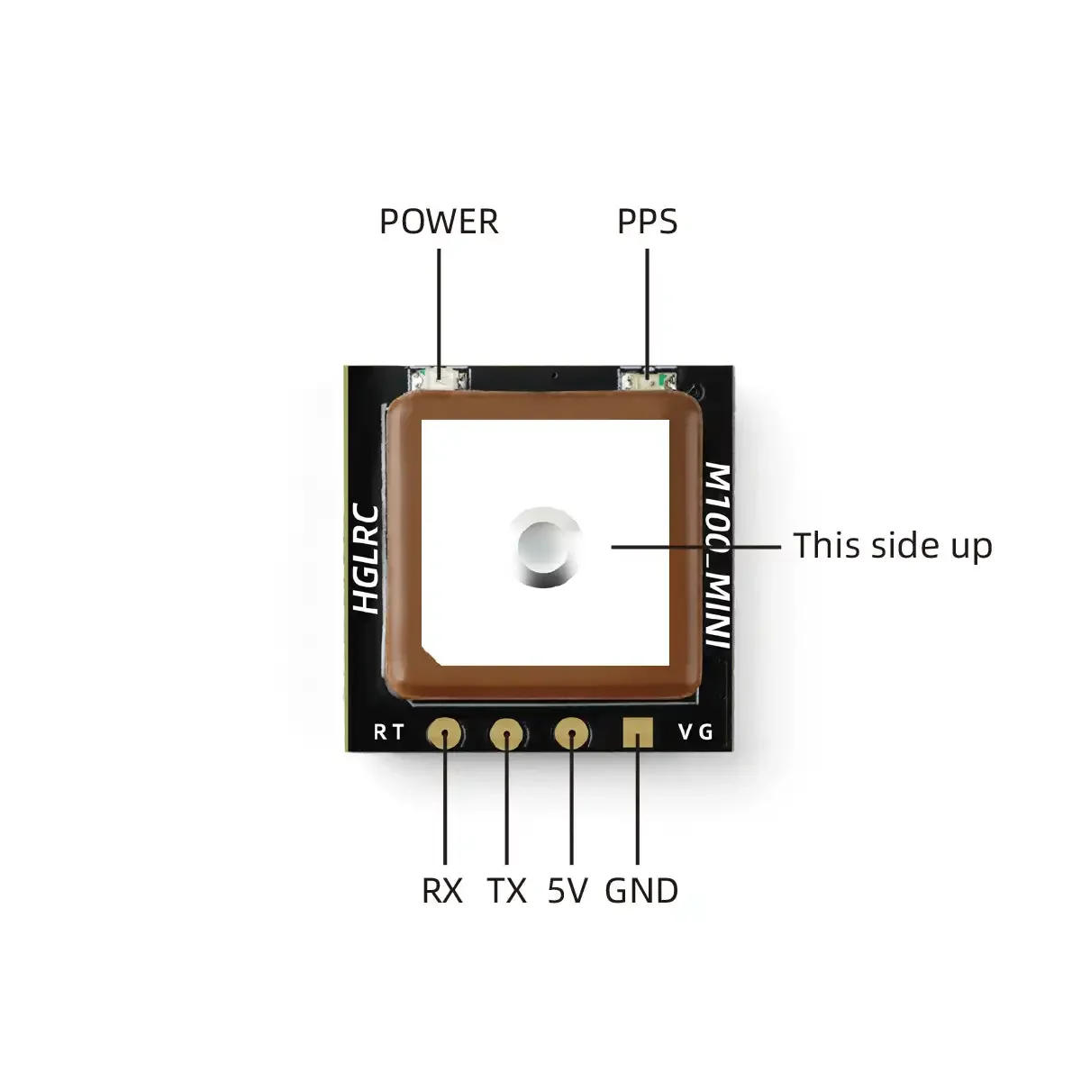 Módulo GPS HGLRC M100 MINI M10 - Drone Gps Module avaliação e preço
