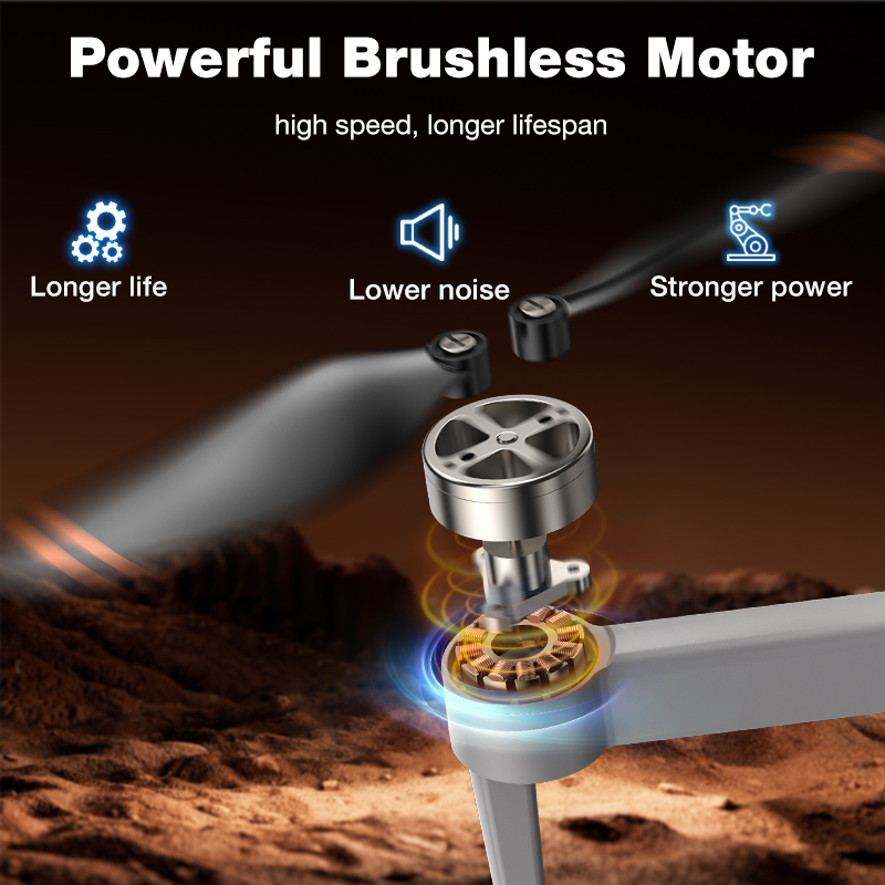 NOVO Drone L017 Pro Brushless  - Drone Gps Mount avaliação e preço
