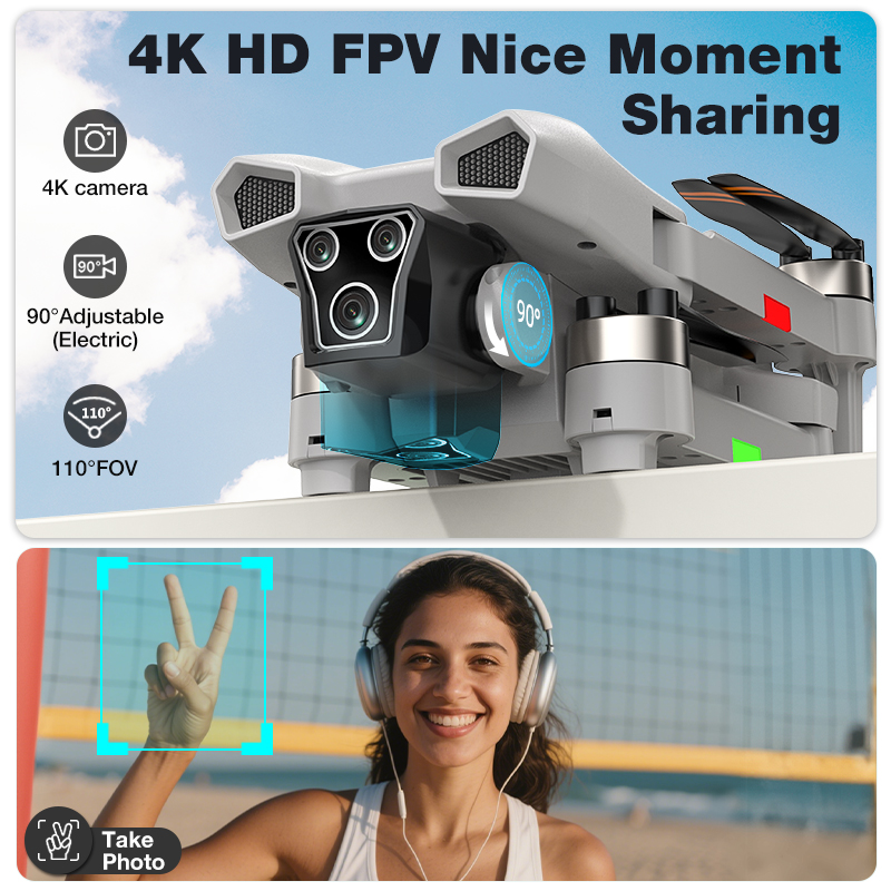 NOVO Drone L017 Pro Brushless  - Drone Gps Mount avaliação e preço