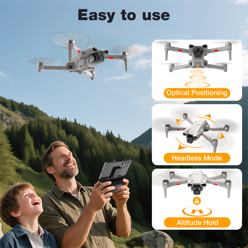 NOVO Drone L017 Pro Brushless  - Drone Gps Mount avaliação e preço